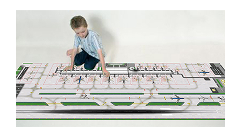 001-400 DESIGN 'Easy Foil-Playmat Kids XL'